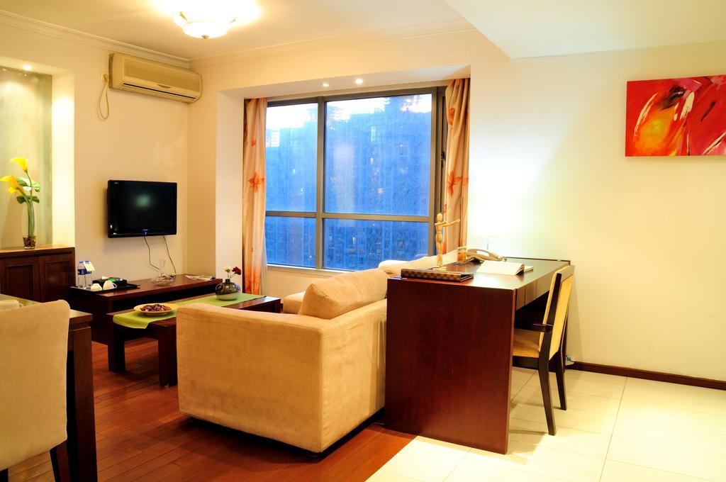 Kingland apartamento con servicio Shanghái Exterior foto