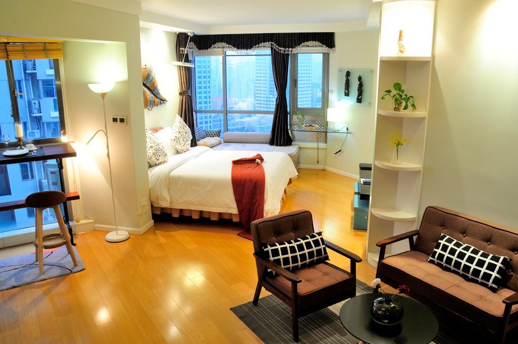 Kingland apartamento con servicio Shanghái Exterior foto