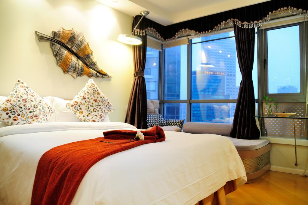 Kingland apartamento con servicio Shanghái Exterior foto