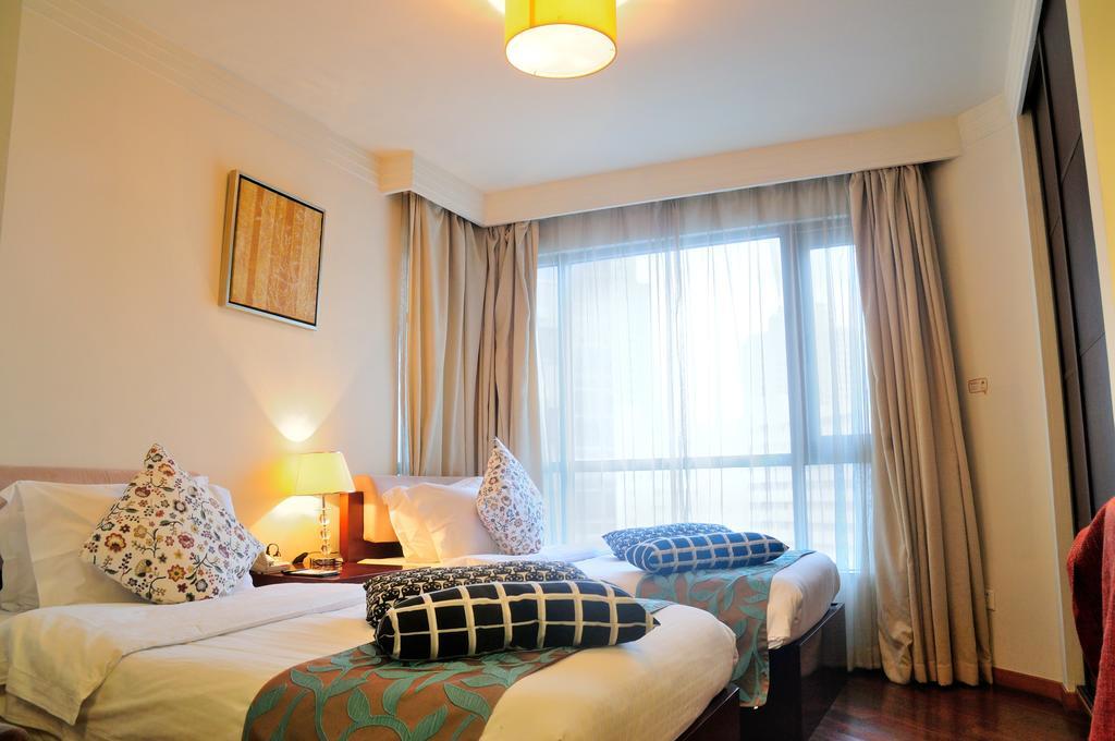 Kingland apartamento con servicio Shanghái Exterior foto