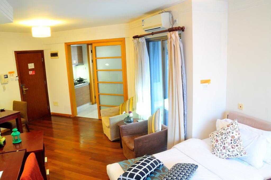 Kingland apartamento con servicio Shanghái Exterior foto