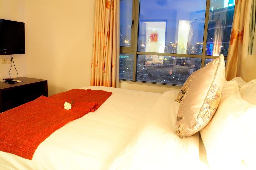 Kingland apartamento con servicio Shanghái Exterior foto