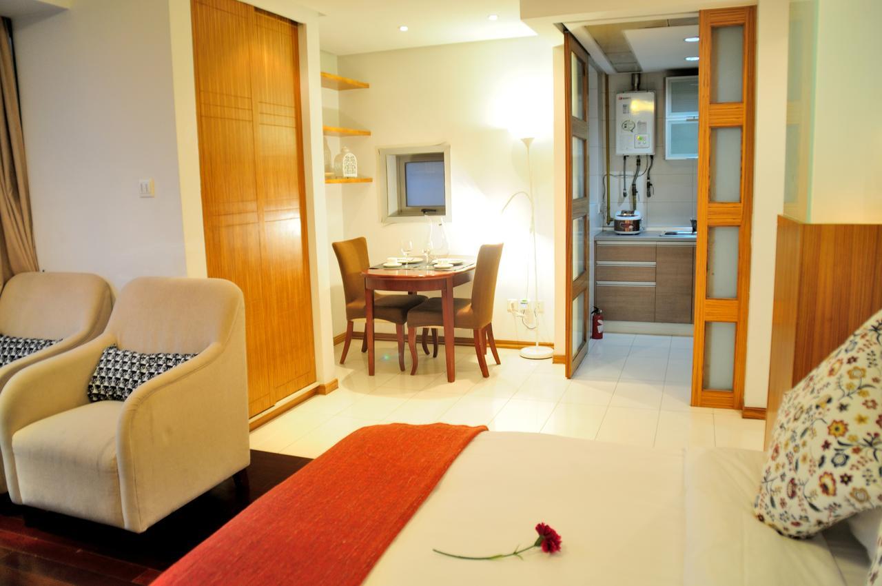 Kingland apartamento con servicio Shanghái Exterior foto